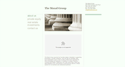 Desktop Screenshot of maxalgroup.com